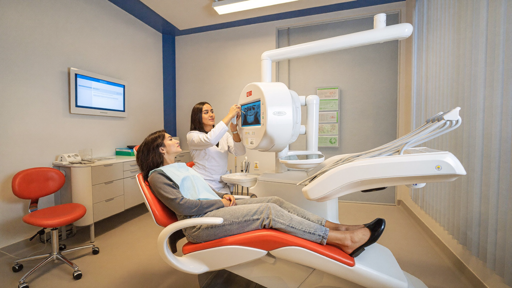 Centro de imágenes propio con equipo panorámico digital en Clínica Dental Sonrise Lima